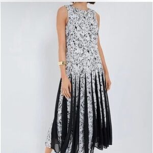 Tuckernuck Monochrome Floral Maxi Dress